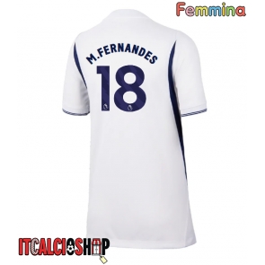 Tottenham Hotspur Mateus Fernandes #18 Prima Maglia Femmina 2026-27 Manica Corta
